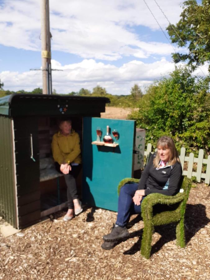 Glamping Malvern Shepherd Hut Exterior foto