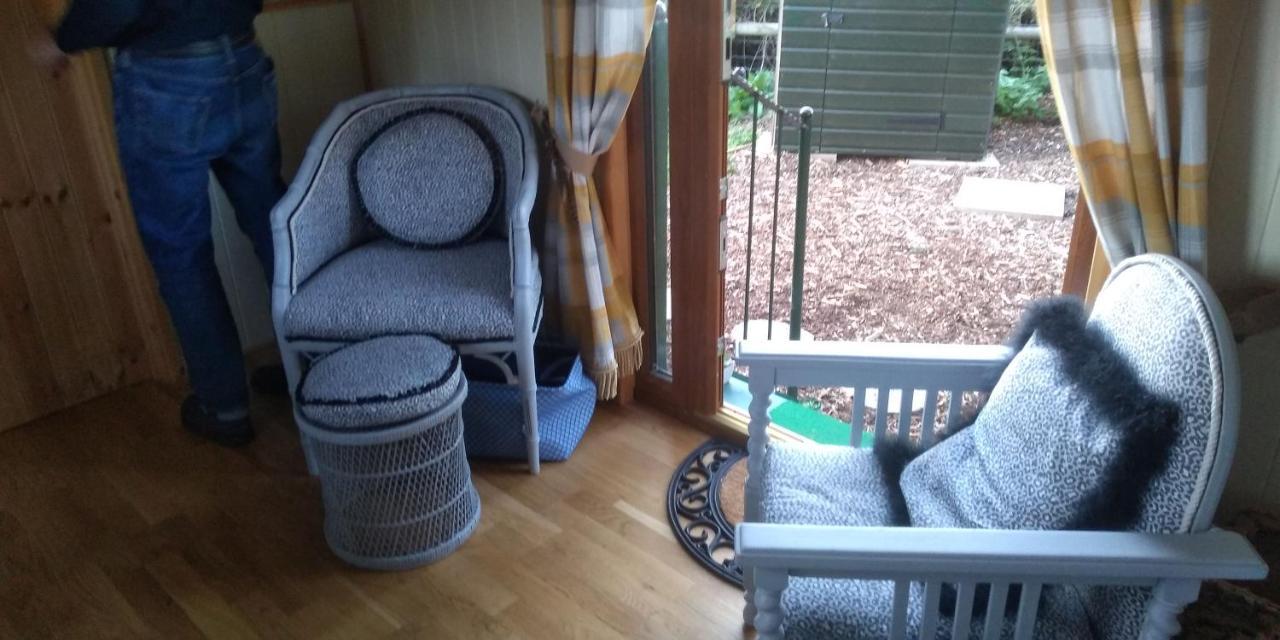 Glamping Malvern Shepherd Hut Exterior foto